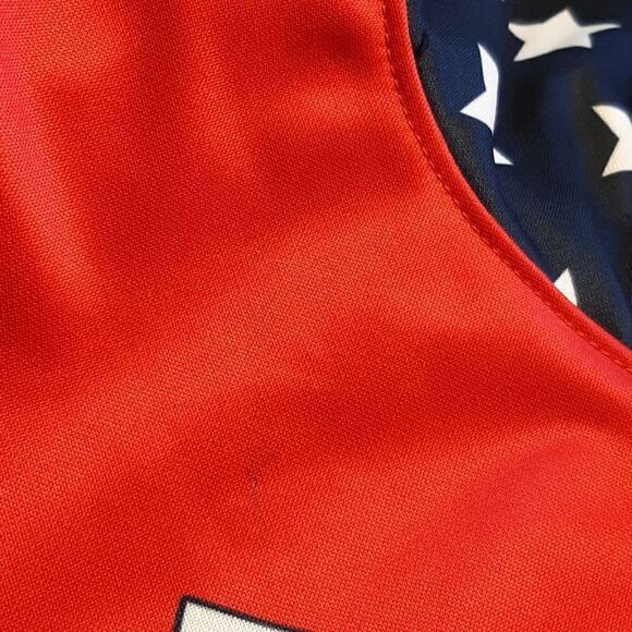 GA SLUGGERZ Youth XL Red White and Blue Warm Hoodie - Picture 8 of 9